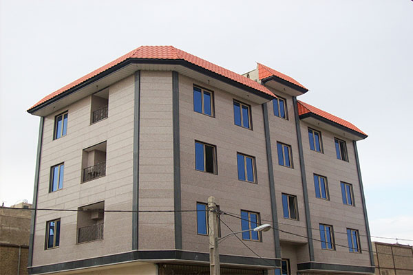 اجرای پیشانی شیروانی تهران