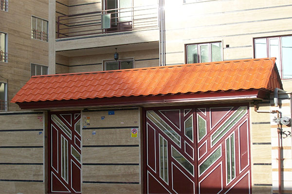 ساخت و اجرای سردرب ساختمان