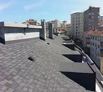 اجرای سقف ویلا شینگل