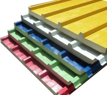 اجرای ساندویچ پانل سوله